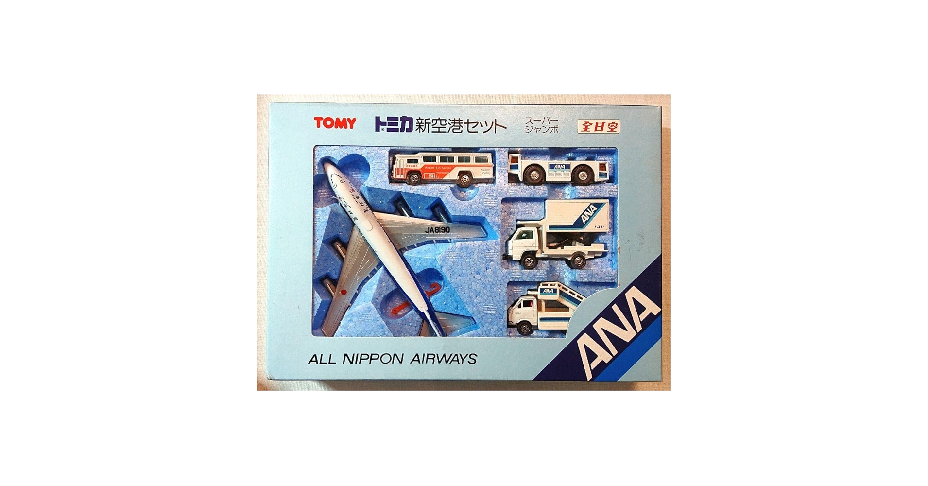 Amazon | トミカ 新空港セット スーパージャンボ 全日空 日本製